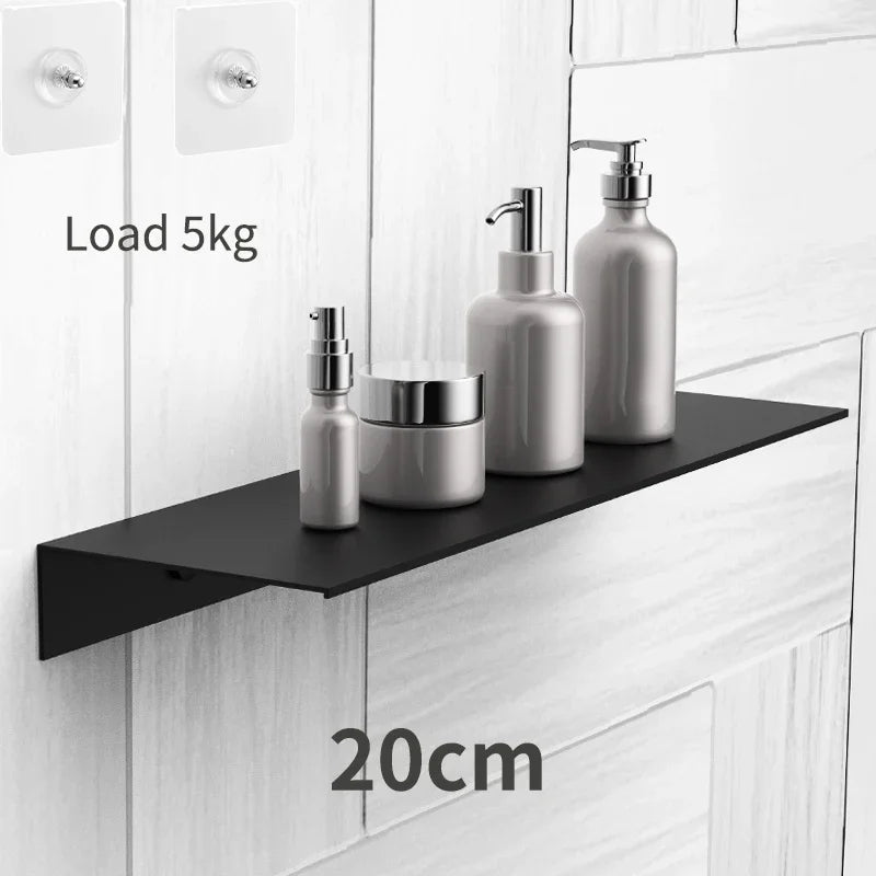 Floating Shelves Modern Wall Shelves Bathroom Storage Shelves Wall Mounted Organizer Shelves for Kitchen Bedroom Living Room
