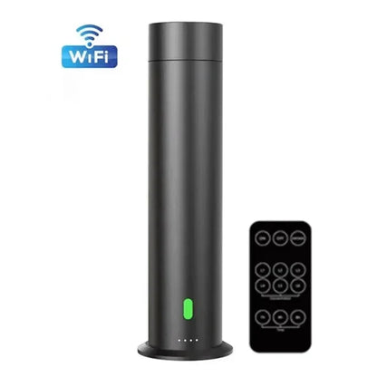 Luxury Diffuser Smart, Essential Oil Aroma Diffuser, Hotel Collection Scent Diffuser, WiFi & Remote Control Aromatherapy Diffuser, Premium Home Fragrance Machine, Modern Ultrasonic Diffuser, Bedroom Living Room Air Humidifier