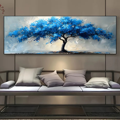 Wall Art Luxury Canvas Print Modern Tree Painting Large Unframed Canvas Wall Decor for Living Room Bedroom Office Home Decoration