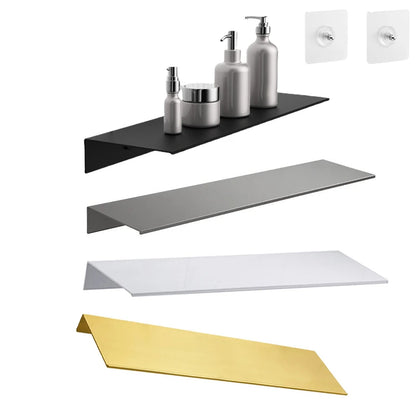 Floating Shelves Modern Wall Shelves Bathroom Storage Shelves Wall Mounted Organizer Shelves for Kitchen Bedroom Living Room