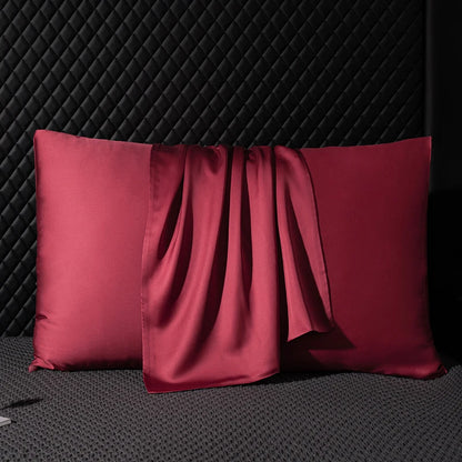 Luxury Silk Pillowcase Pure Mulberry Natural Silk Pillow Cover Soft Cooling Pillow Case for Hair Skin Anti-Frizz Anti-Wrinkle