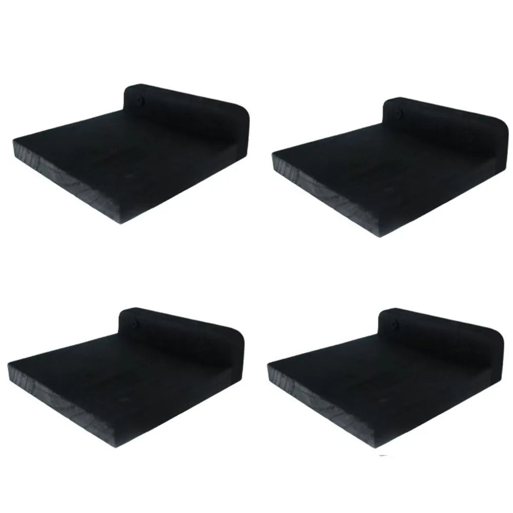 Floating Shelves Modern 4PCS Decorative Wall Shelves Small Wall Mounted Storage Shelves for Bathroom Kitchen Bedroom Living Room