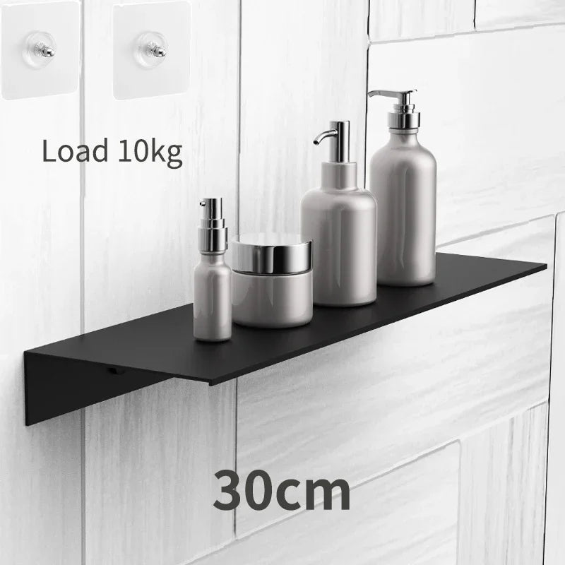 Floating Shelves Modern Wall Shelves Bathroom Storage Shelves Wall Mounted Organizer Shelves for Kitchen Bedroom Living Room