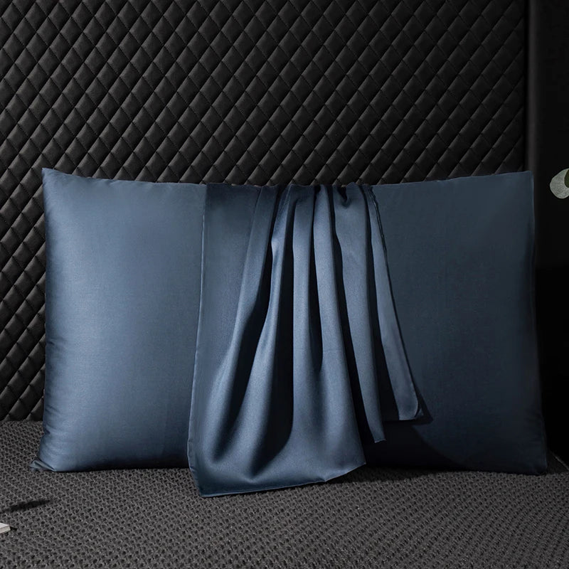 Luxury Silk Pillowcase Pure Mulberry Natural Silk Pillow Cover Soft Cooling Pillow Case for Hair Skin Anti-Frizz Anti-Wrinkle