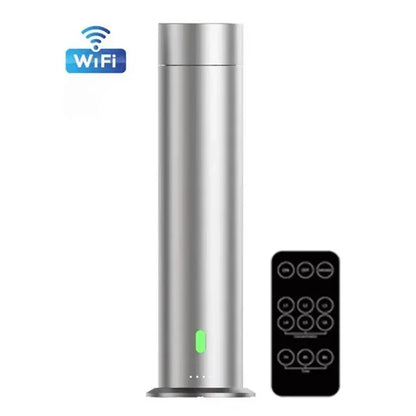 Luxury Diffuser Smart, Essential Oil Aroma Diffuser, Hotel Collection Scent Diffuser, WiFi & Remote Control Aromatherapy Diffuser, Premium Home Fragrance Machine, Modern Ultrasonic Diffuser, Bedroom Living Room Air Humidifier