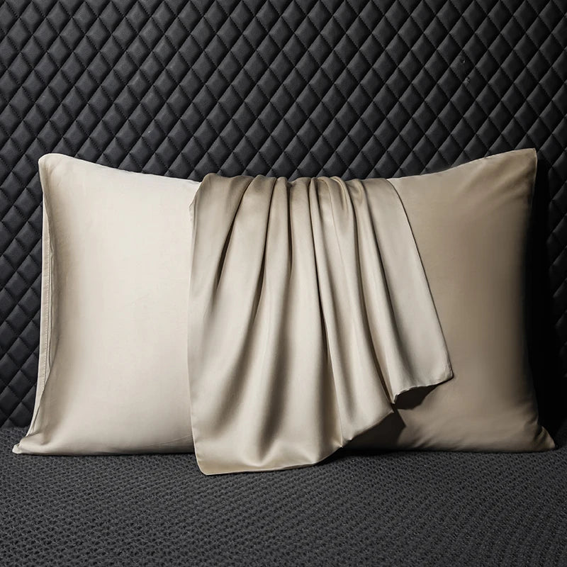 Luxury Silk Pillowcase Pure Mulberry Natural Silk Pillow Cover Soft Cooling Pillow Case for Hair Skin Anti-Frizz Anti-Wrinkle