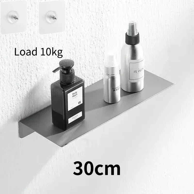 Floating Shelves Modern Wall Shelves Bathroom Storage Shelves Wall Mounted Organizer Shelves for Kitchen Bedroom Living Room