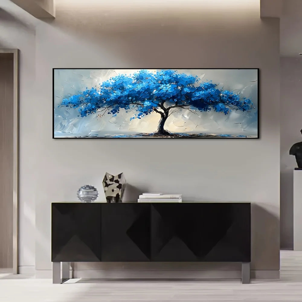 Wall Art Luxury Canvas Print Modern Tree Painting Large Unframed Canvas Wall Decor for Living Room Bedroom Office Home Decoration