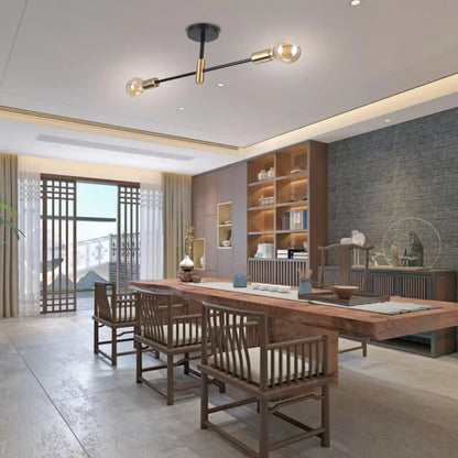 Ceiling Lights Luxury Modern Ceiling Lamp Ceiling Chandelier Hotel Lighting Fixture LED Sputnik Chandelier Nordic Ceiling Light Contemporary Bedroom Living Room Dining Room Foyer Hallway Restaurant Decorative Ceiling Lighting Gold Black Designer Lamp